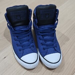 Converse Navy High-Top Sneakers